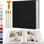 Vienrose Photo Album Self Adhesive 4x6 5x7 3x5 8x10 Scrapbook Album DIY Scrap by Vienrose