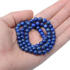 AD Beads Natural Gemstone Round Loose Beads 15" - Image 3