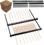 ARSTBETY Basket Making Starter Kit, Adjustable Woven Rattan Basket Weaving Set by ARSTBETY