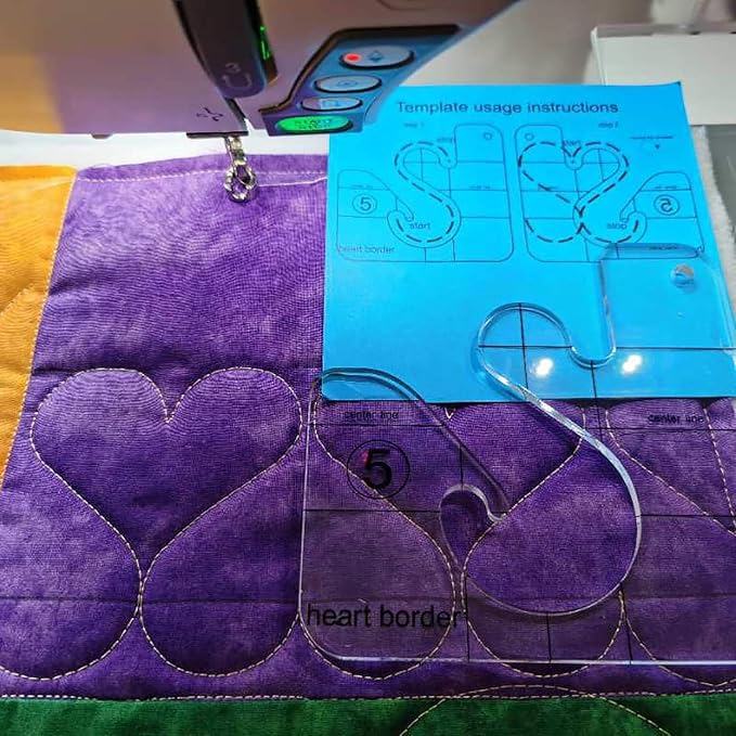 Free Motion Quilting Template Series 5 - Image 3