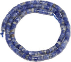 150Pcs 4×2mm Natural Blue Sodalite Spacer Stone Beads - Image 6
