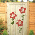 8 Pcs Large Flower Stencils for Painting, 11.81 X 11.81 Inch Flower Stencils - Image 6