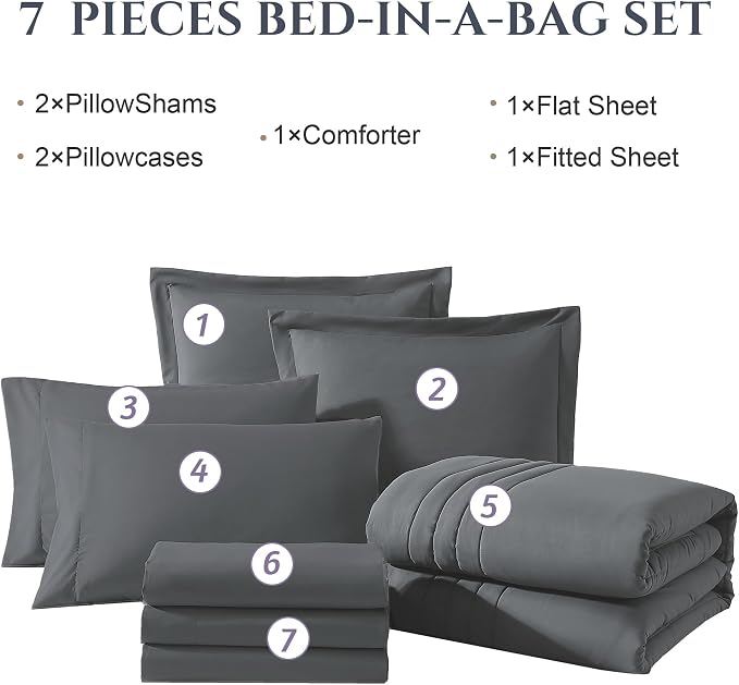 Monbix King Size Comforter Set - Image 7