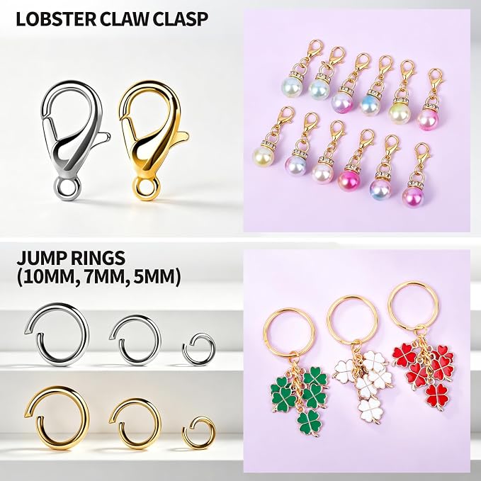 Gootaimi 1042PCS Keychain Making Kit, - Image 5