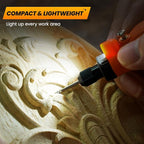 HARDELL Cordless Rotary Tool 3.7V 5-Speed Universal Chuck 71 Accessories | USB - Image 4