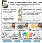 Professional Drawing Supplies for Sketch, Pastel Pencils & Sticks. Soucolor - Image 3