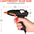 Mini Hot Glue Gun Kit：DEKOPRO 20Watt High Temp Glue Guns Tool - Image 4