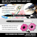 Kuretake Zig Inktober pen set, for Illustration, Manga Drawing, Lettering and - Image 6