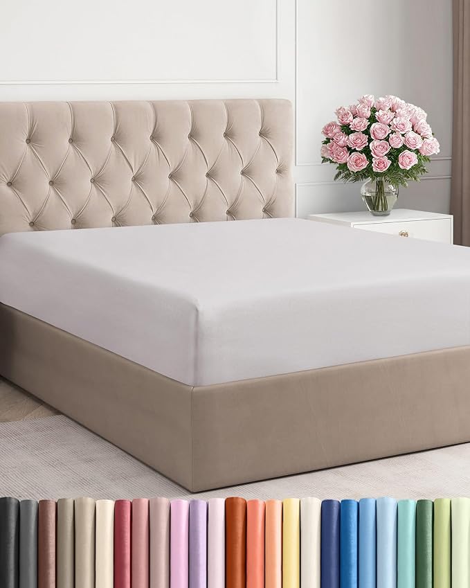Cal King Fitted Bed Sheet by CGKUnlimited
