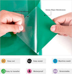 RENLITONG Glossy Green HTV Vinyl 12" x 35ft Roll - Image 3