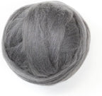 Colored Natural Wool roving, 8 OZ. Best Wool by Kondoosnaturalfibers