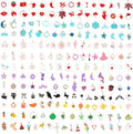352 Pcs Assorted Charms for Jewelry Making, Mixed Enamel KC Gold Alloy Letter by Unknown