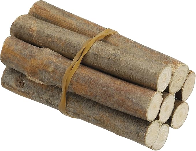 PATIKIL 8 Pcs / 10cm Wood Log Sticks, 0.6-1.2inch in Diameter Natural Driftwood by PATIKIL