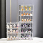 3 Tier Display Case for Collectibles, Storage Container - Image 7