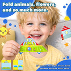 Origami Kit For Kids Ages 5-12, Includes 200 Sheets Of Origami Paper - Image 2