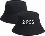 Bucket Hats Bulk Solid Color DIY Blank Hat Bucket Hats by DASSNANE