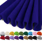 IONTACH 36" X 36" Royal Blue Soft Felt Fabric 1.6mm Thick | Felt Sheets by IONTACH