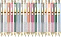 Linbsunne Gel Pens Black Ink Pen 0.5mm fine Point Pens Smooth Writing by Linbsunne