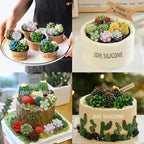 7 Cavity Succulent Candle Molds - Image 8