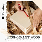 32 Pcs Basswood Sheets 12"x12"x1/8" Balsa Wood Sheet Thin Plywood Engraving - Image 5