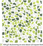 Youway Style Green Glass Mosaic Tiles - Image 6