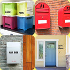 500 Pieces 10 Sheets Letter Stickers, Self Adhesive Vinyl Waterproof Mailbox - Image 4