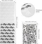 9 Plastic Embossed Folders - Image 2