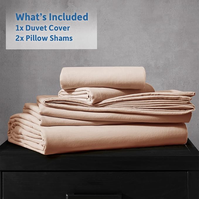 Nestl Khaki California King Duvet Cover Sets - Image 9