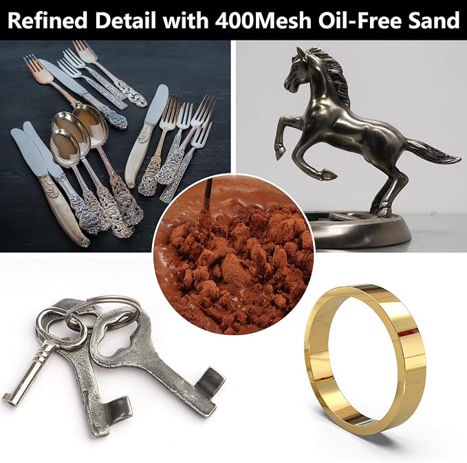 5Lbs Premium Ultra-Fine 400 Mesh Oil-Free Casting Sand - Image 7