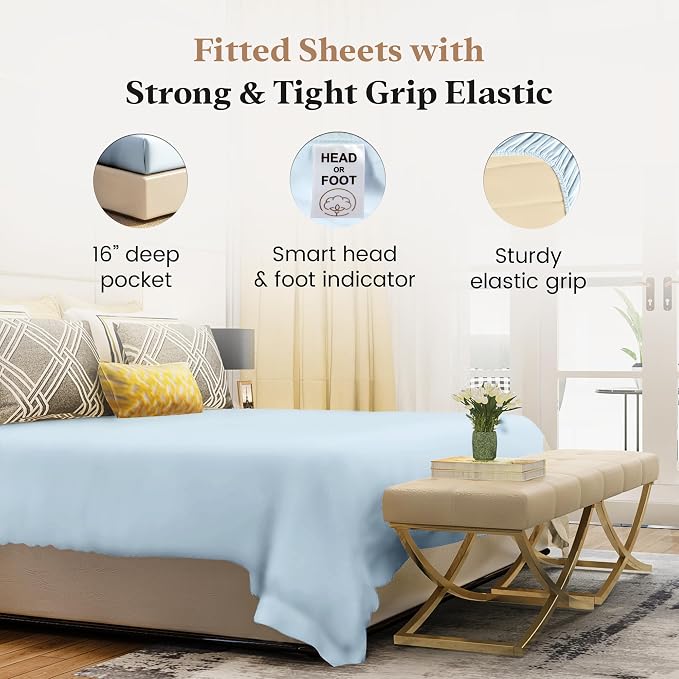 Good Sleep Bedding Twin XL Fitted Sheet - Image 3