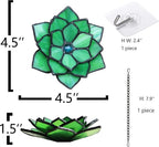 Artificial Succulent Plant, Handmade Faux Succulent Home Decor Gift - Image 6