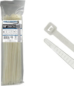 Kable Kontrol Heavy Duty Cable Zip Ties 100 Pcs 18 Inch, Natural White by KABLEKONTROL%C2%AE
