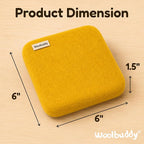 Woolbuddy Wool Felting Pad 6 x 6 x 1.5 Inch, Durable Needle Felting Mat - Image 3