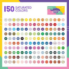 Arrtx 150 Colors Markers Paint Pens, Acrylic Paint Pens - Image 4