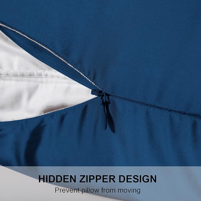 Mulberry Silk Pillowcase for Hair and Skin, King Size Cooling Silk Pillow Case - Image 3