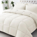JOLLYVOGUE Twin Comforter Set, Ultra-Soft Bed in a Bag Twin Size 5 Pieces by JOLLYVOGUE