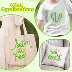 Tintnut Classic Green Heat Transfer Vinyl, easy cut & weed, stretch washable - Image 5
