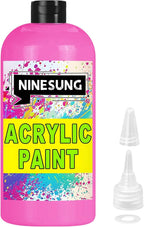 Hot Pink Acrylic Paint by NINESUNG