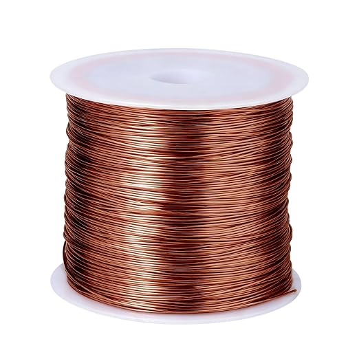 Copper Jewelry Wire Craft 262FT 24 Gauge Metal Wire by Ucevi