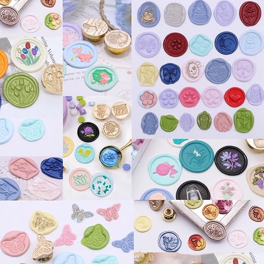 300Pcs Wax Seal Beads, Sealing Wax Beads, Octagon Waxsealingbeads - Image 3