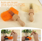 Mayboos Felting Needle with Eight Needles Tool, Craft Wool Felt Stitch Punch - Image 5
