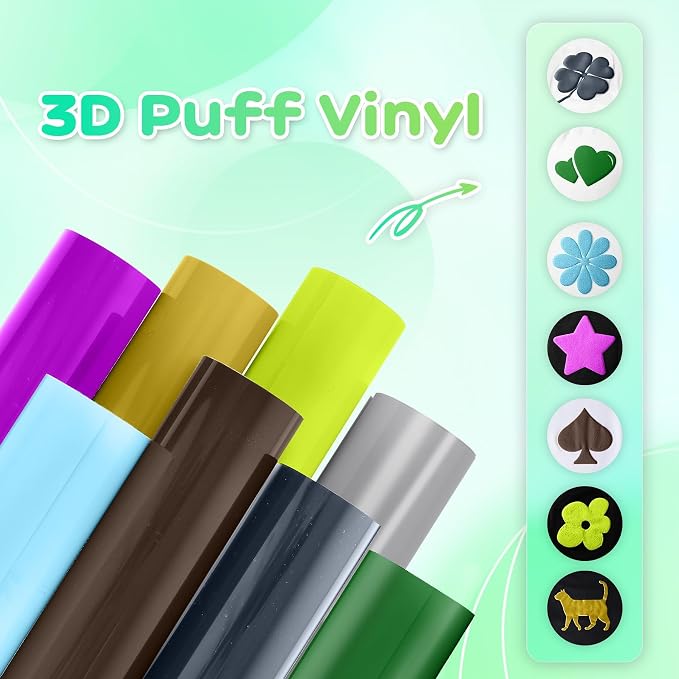 Aoder Puff Vinyl Heat Transfer - Image 2