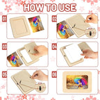 RYKOMO 24 Pack DIY Wooden Picture Frames - Image 5