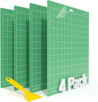Cutting Mat for Cricut, 12x12 inch 4 Pack Variety Cutting Mats StandardGrip by PTYHOW