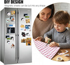 80Mil Magnetic Sheets with Adhesive 8.5" x 11", Self Sticky Letter Size Sheet - Image 3