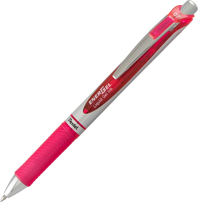 Pentel EnerGel Deluxe RTX Retractable Liquid Gel Pen, Medium Line, Metal Tip - Image 3