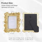 3x5 Gold Picture Frames, Picture Frame - Image 3