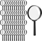 SenseYo 48 PCS Magnifying Glass 5X Mini Kids Magnifying Glass by SenseYo