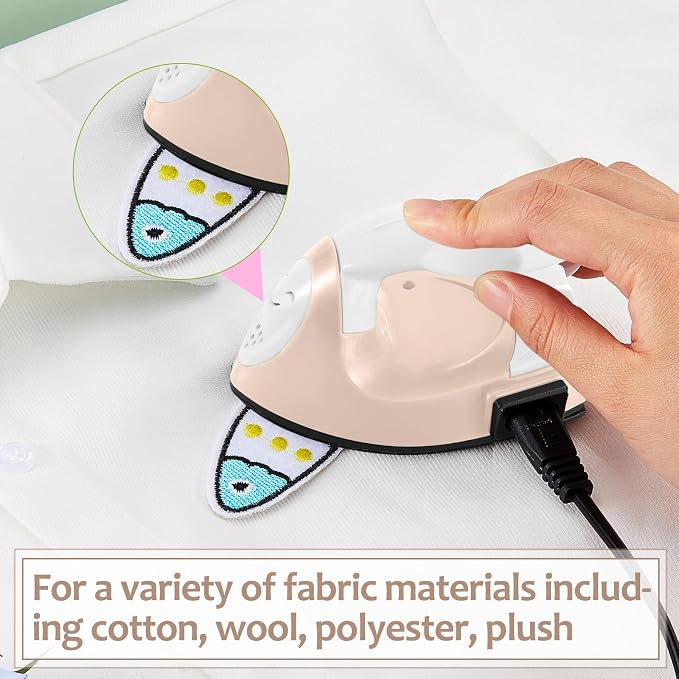 Honoson Mini Craft Iron Mini Heat Press Small Iron 3.93 x 2.36 x 2.76 Portable - Image 7