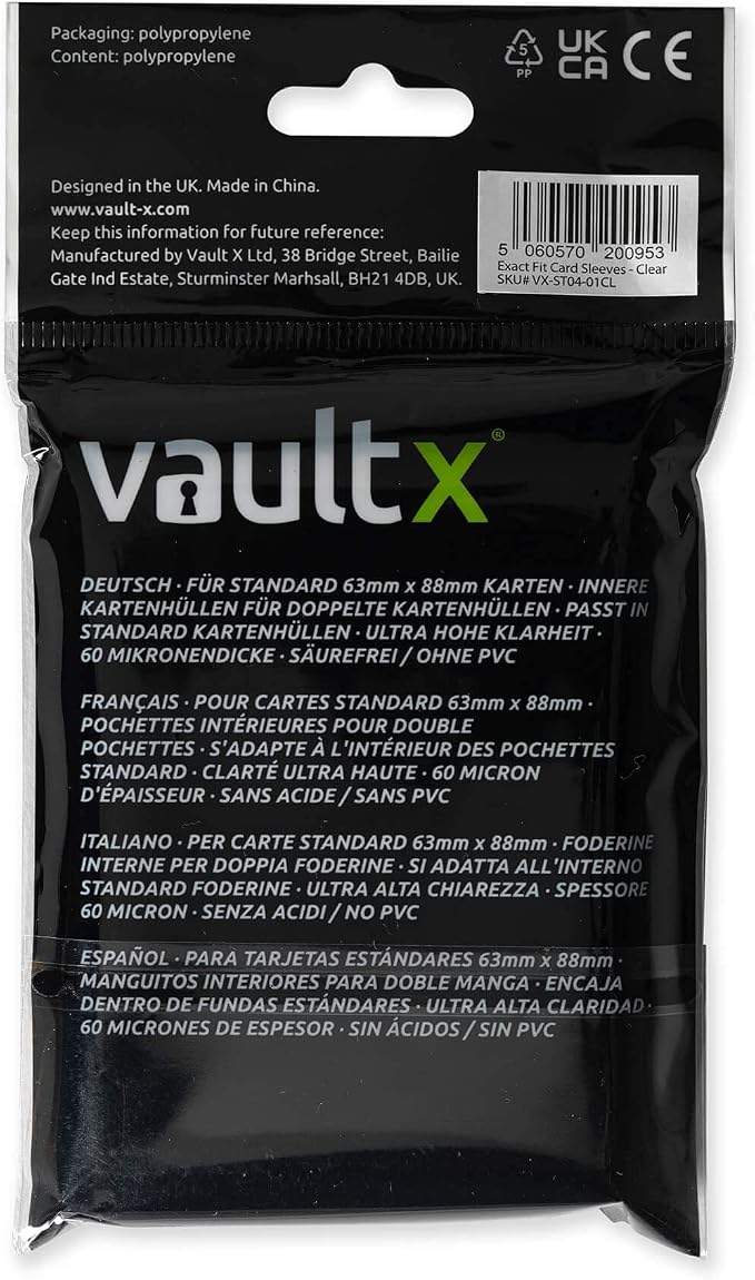 Vault X Exact Fit Sleeves Perfect Inner Sleeves - Image 3
